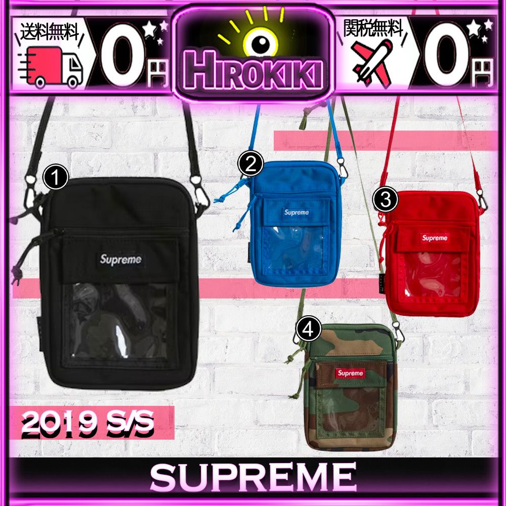 送料込み！ Supreme 19SS shoulder bag