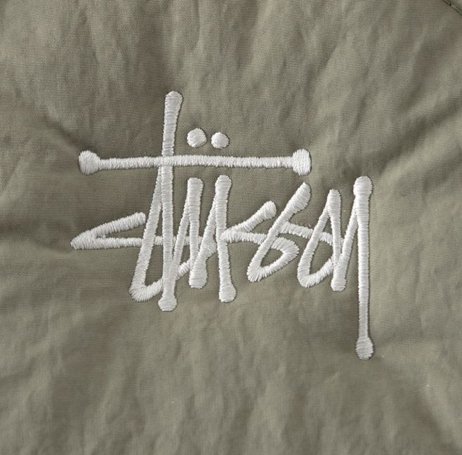 国内発送【STUSSY】RECYCLED NYLON LINER VEST/ナイロンベスト (STUSSY