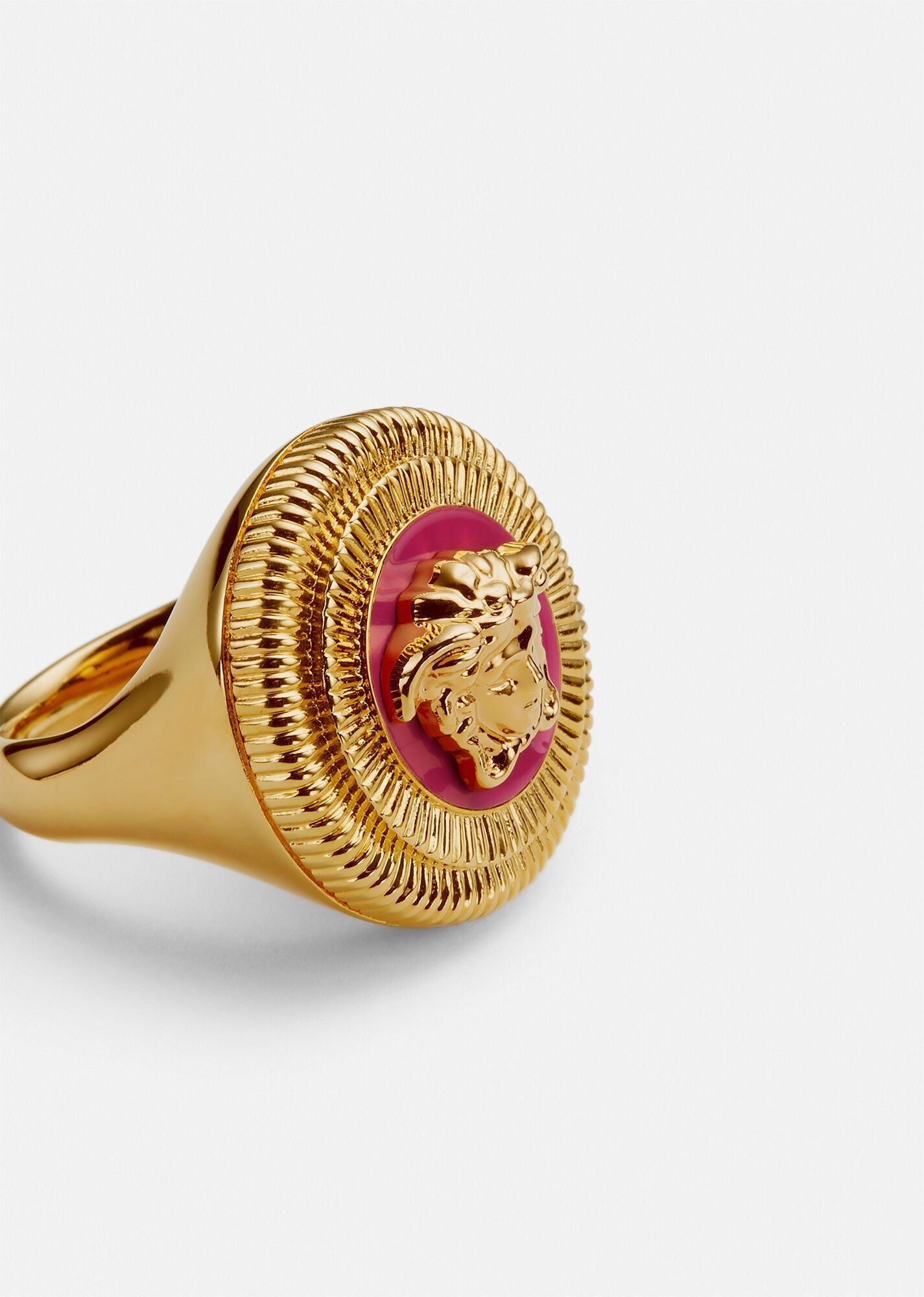 VERSACE ヴェルサーチェ メデューサ リング 通販安心 radimmune.com