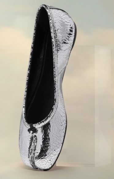 Maison Margiela 足袋ミラーバレエシューズ (Maison Margiela/フラット ...