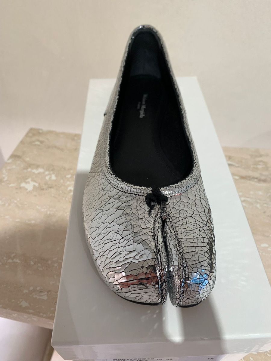 Maison Margiela 足袋ミラーバレエシューズ (Maison Margiela/フラット ...