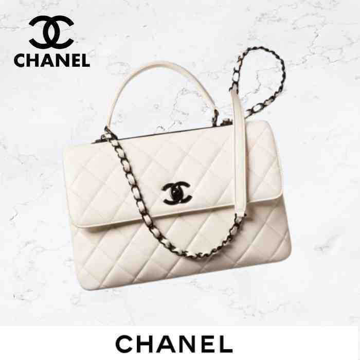 入手困難☆》シャネル TrendyCC バッグ ホワイト (CHANEL