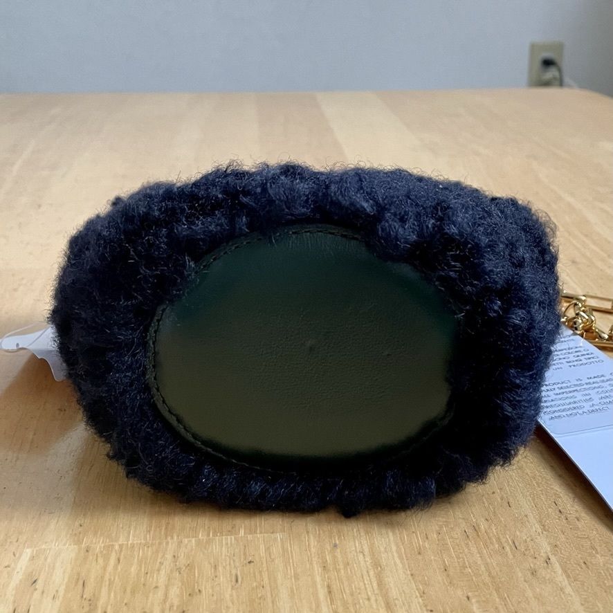 MARNI】マルニ ファーチェーンロゴ入りミニショルダーバッグ (MARNI ...