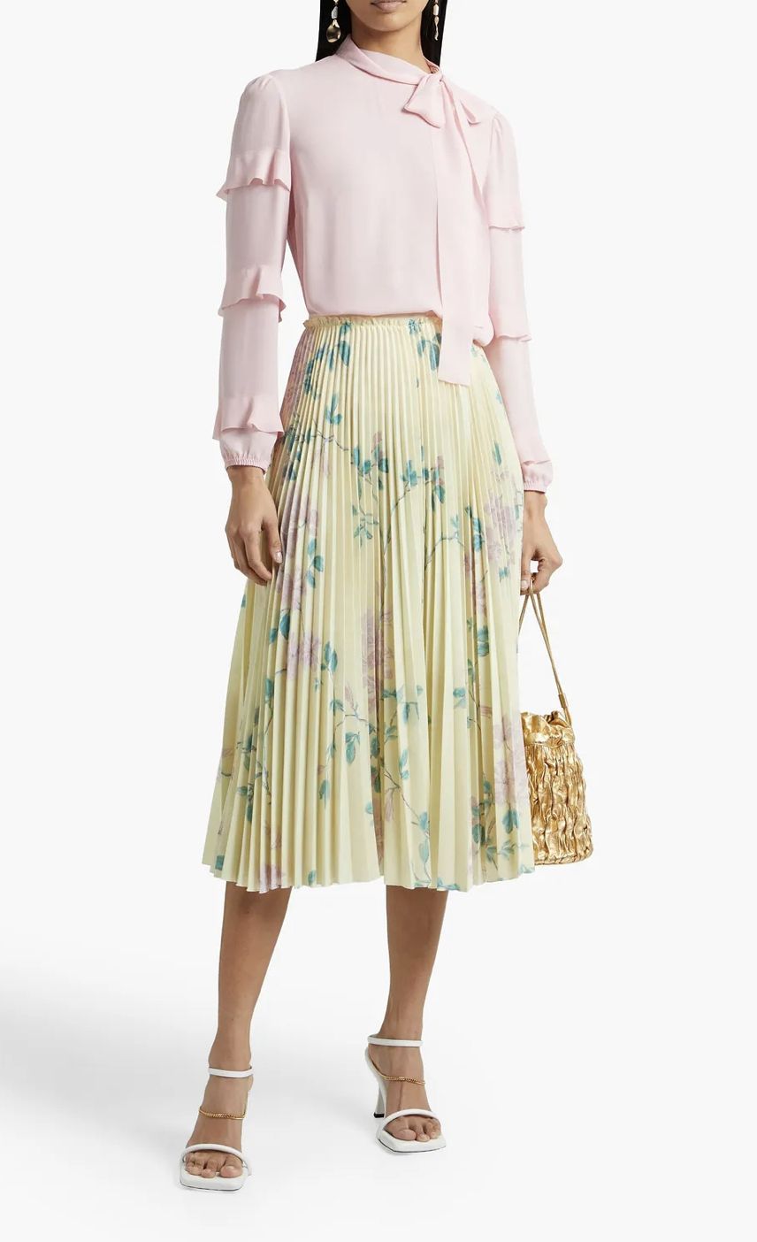 花柄☆プリーツ☆スカート☆ REDVALENTINO - bpconstructores.com