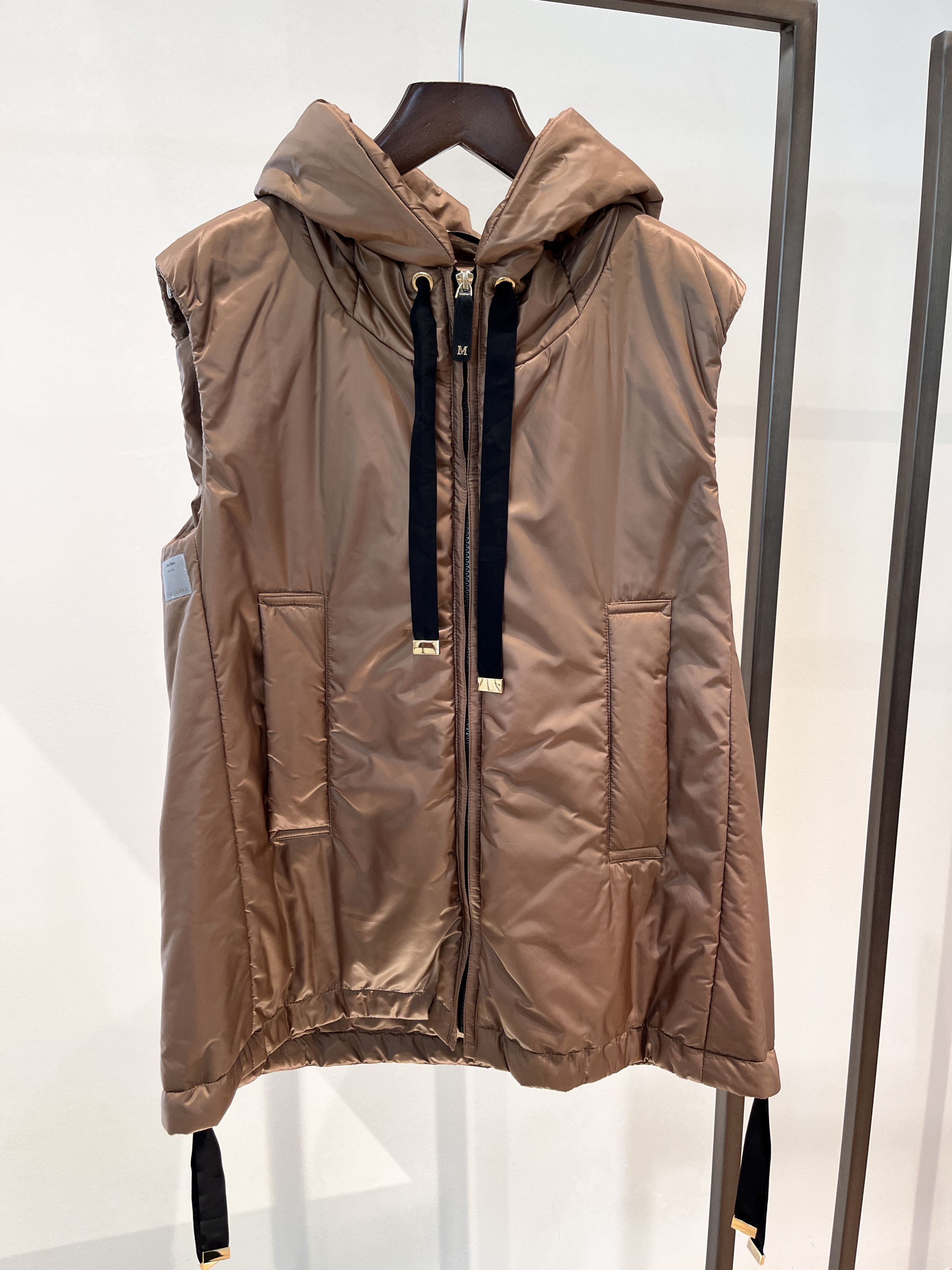 Max Mara The Cube *GREENGO* キルティング ショート ジレ (S Max Mara ...