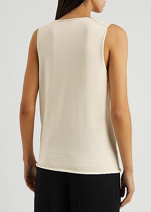 大人気!】JIL SANDER☆ブローチ装飾ウールタンクトップ - alfej.com