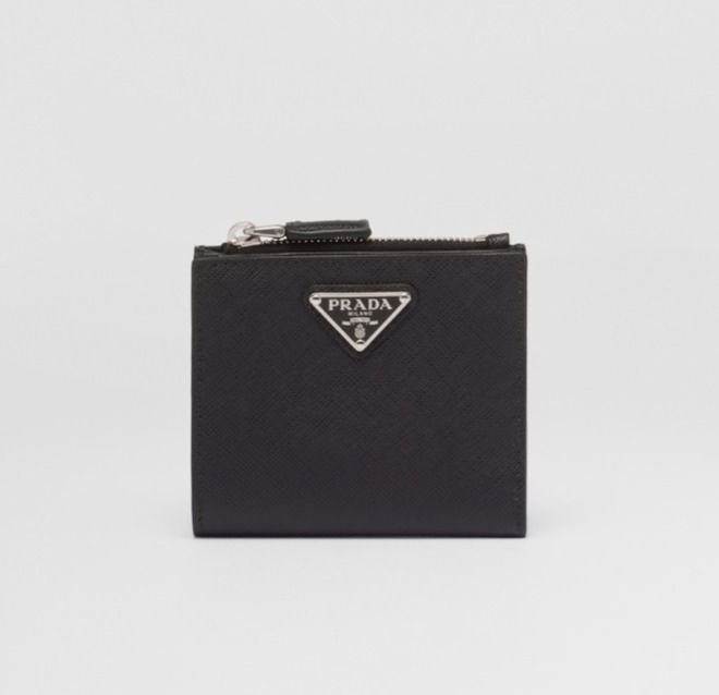 人気】 PRADA プラダ サフィアーノトライアングル 財布 (PRADA ...