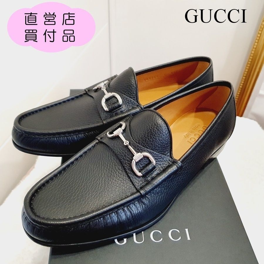 セール】GUCCI*NESTORグレインレザーローファーシューズ367762 (GUCCI 