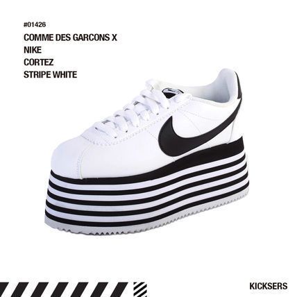 COMME des GARCONS NIKE CORTEZ 厚底 24cm