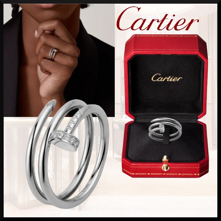 即納☆ギフトに♪【Cartier】ジュスト アン クル リング (Cartier/指輪