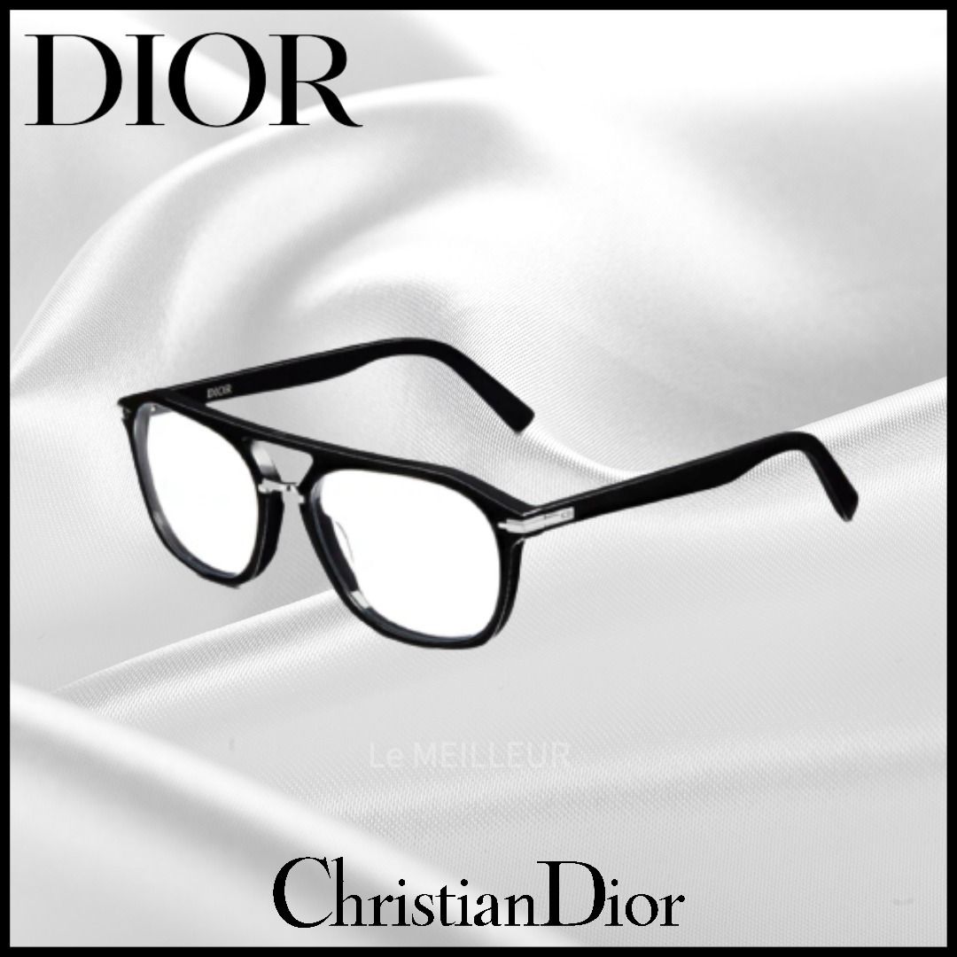 シンプルな黒縁♪】DIOR 22AW BLACKSUIT メガネ (Dior/メガネ ...