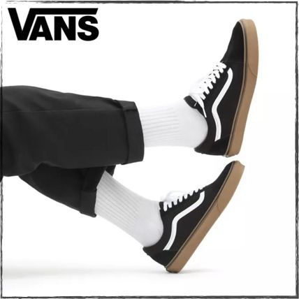 国内発送★ガムソール!! VANS OLD SKOOL 黒 〜31cm ☆送料込み VANS 【USA企画】 バンズ OLD SKOOL GUMSOLE オールドスクール