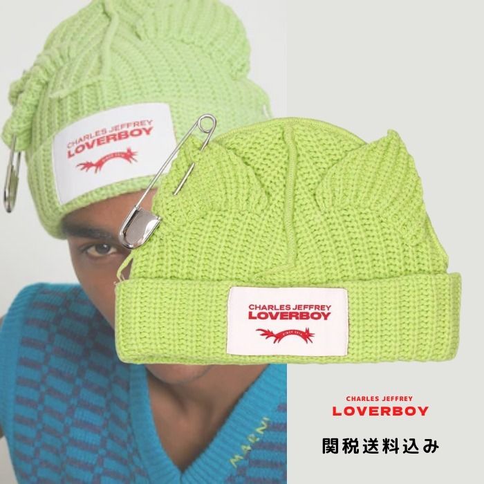 CHARLES JEFFREY LOVERBOY 猫耳ニット帽 J-HOPE着用
