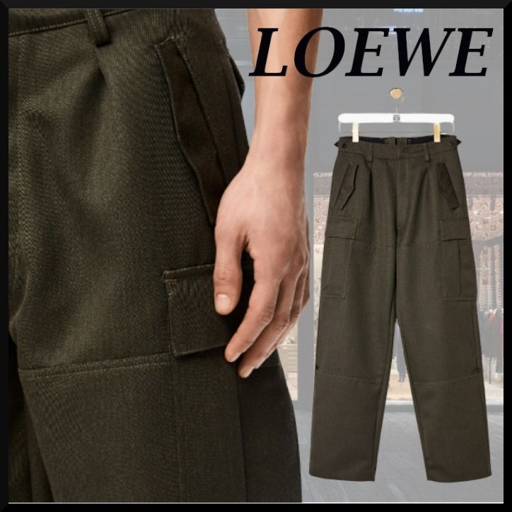 沖縄・離島除く全国届 LOEWE カーゴパンツ メンズ ロエベ - ボトムス