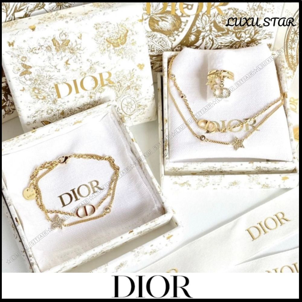 大人気♪ギフトにおすすめ☆DIOR PETIT CD ダブルブレスレット (Dior ...
