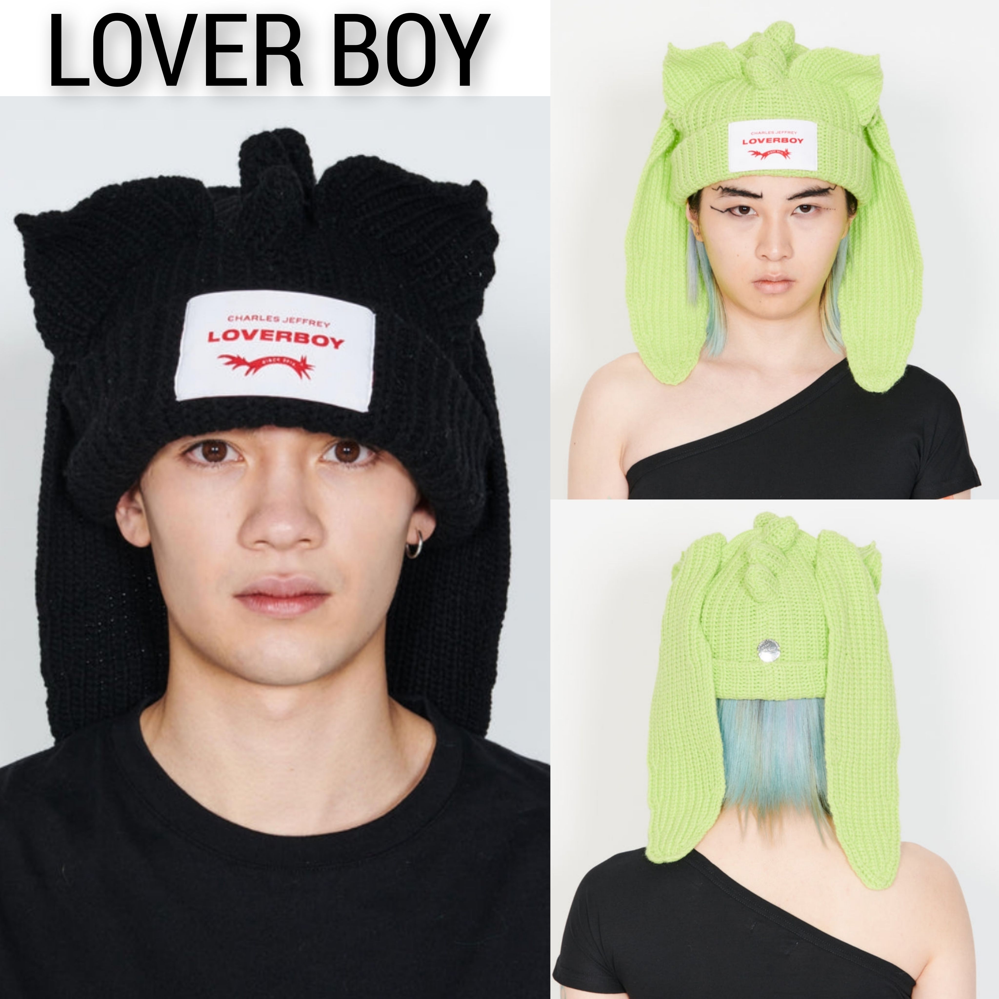 Charles Jeffrey LOVERBOY】CHUNKY KIMERA チャンキービーニー