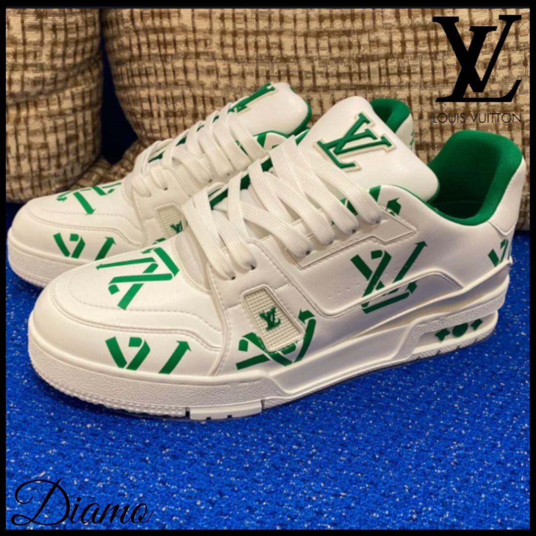 22AW新作♪】Louis Vuitton LV トレイナー・ライン スニーカー (Louis 22AW新作♪】Louis Vuitton LV トレイナー・ライン スニーカー (Louis