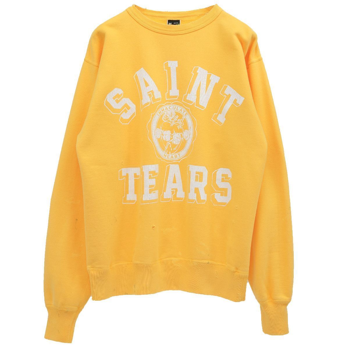 本格派ま！ SAINT トレーナー LG/ STT_SWT_SH_STTRS TEARS Mxxxxxx】DENIM トップス