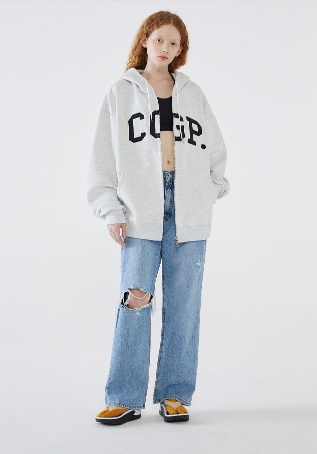 CODEGRAPHY) CGP ARCH LOGO ZIP-UP HOODIE (Code graphy/パーカー ...
