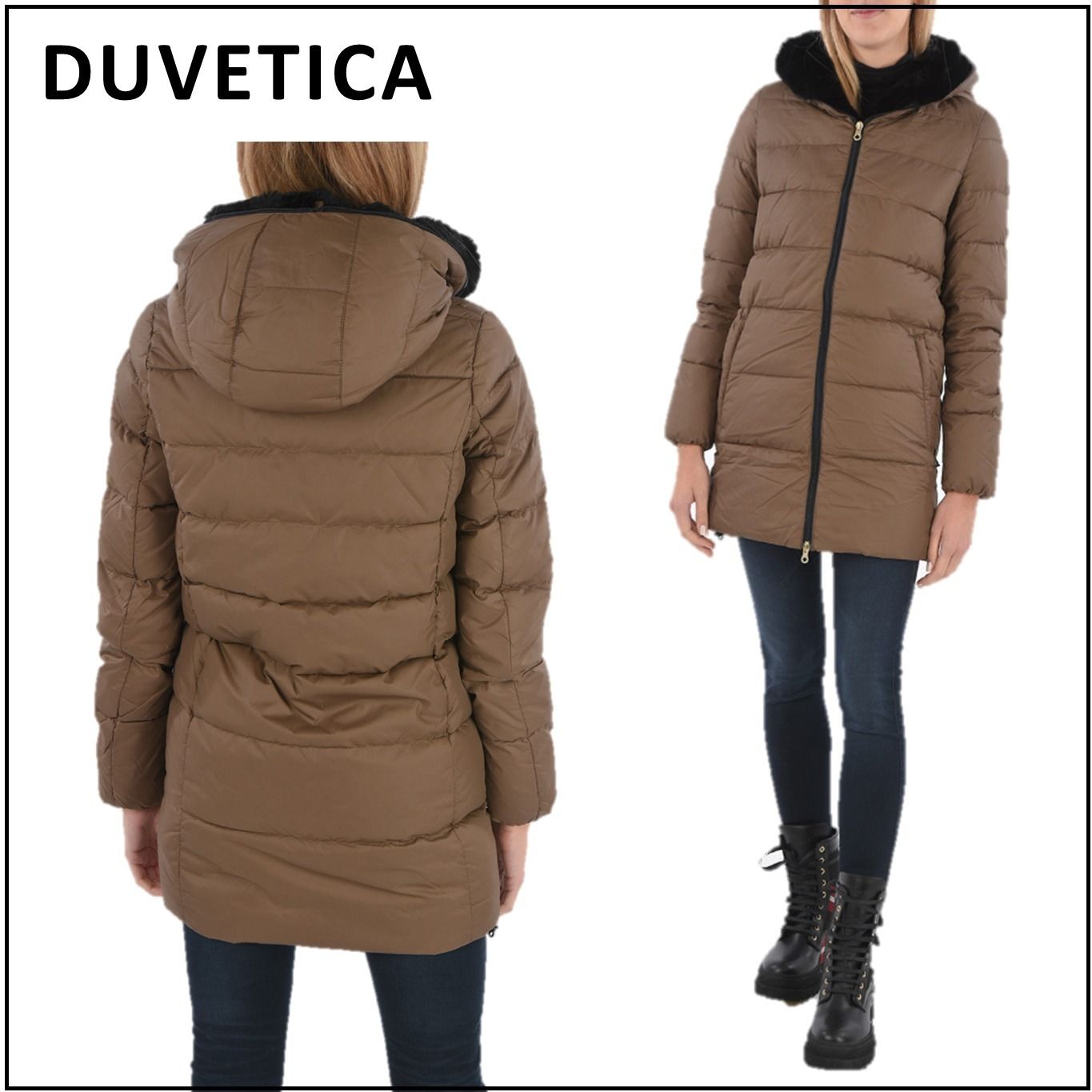 DUVETICA デュベティカ ダウン ジャケット コート CARYS ファー あす楽・即納 コート デュベティカ DUVETICA ダウンジャケット ダウンジャケット