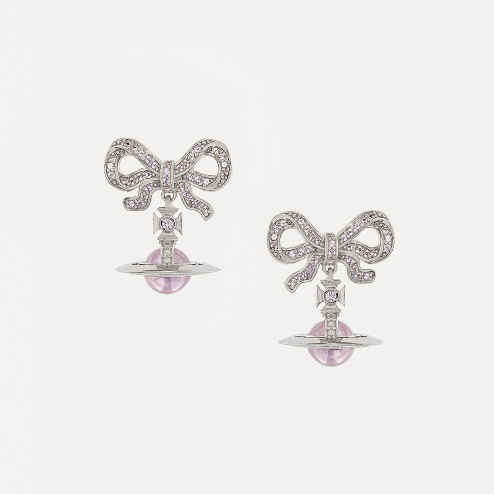 ◇Vivienne Westwood◇ Octavie リボン オーブ ピアス