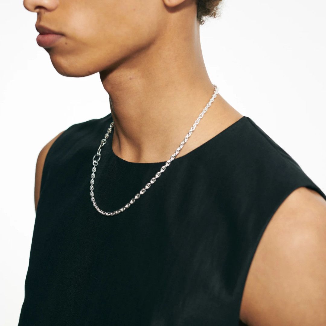 ネックレス シルバー 52㎝ - 通販 - hipssister.com.au