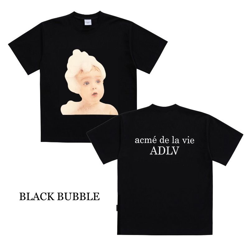★★acme' de la vie★ADLV BABY FACE Tシャツ★半袖★★ 即納☆acme de la vie☆ADLV BABY FACE SHORT SLEEVE T-SHIRT
