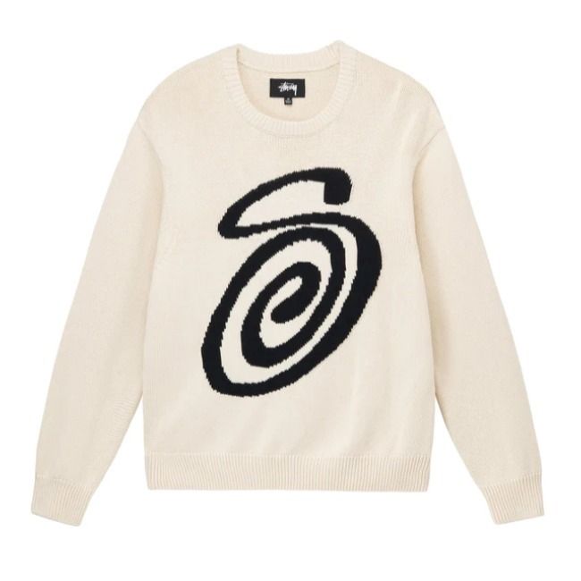 STUSSY CURLY S SWEATER ニット セーター