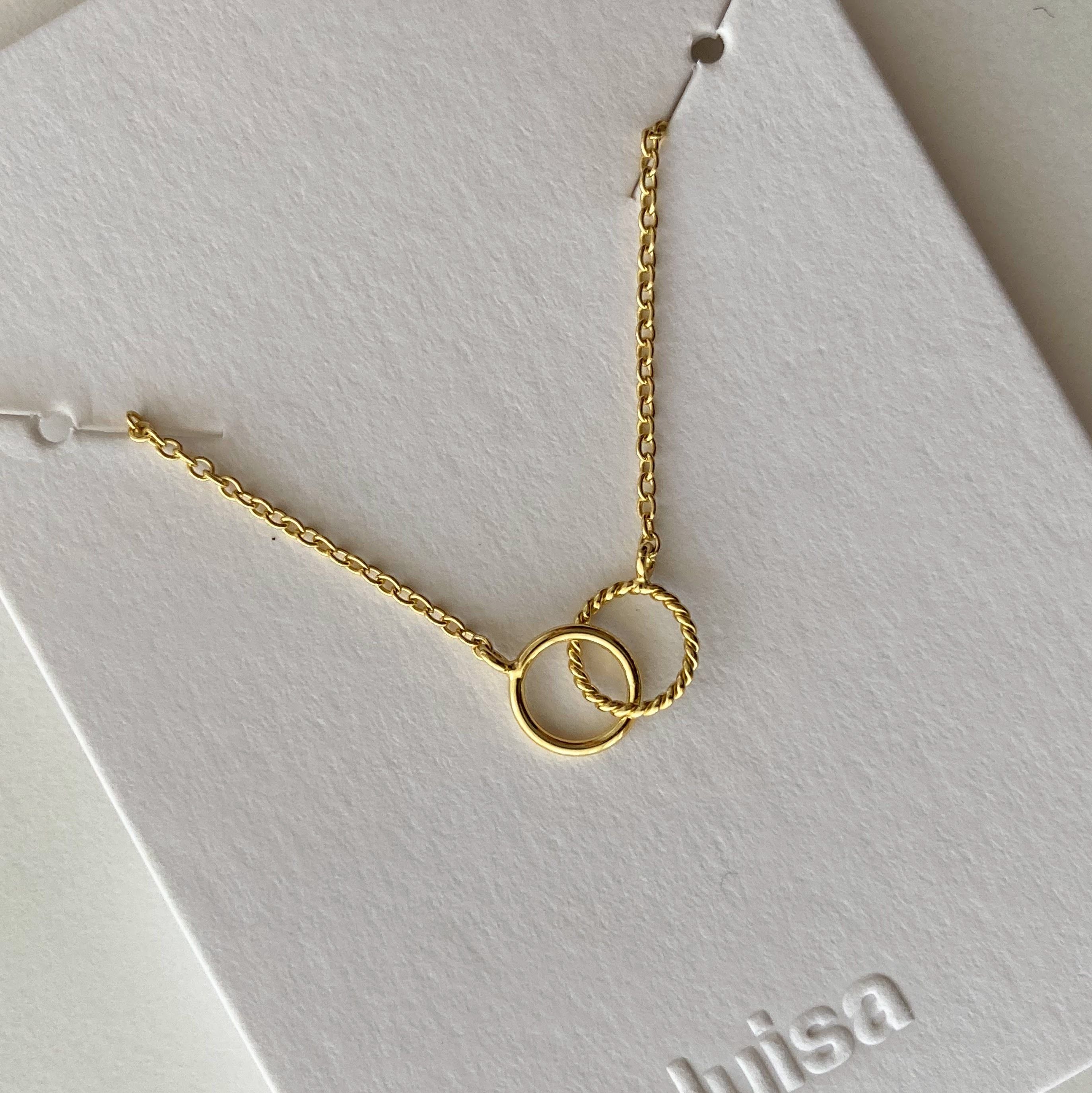 ana luisa◇14K＊タイムレス サークル ネックレス＊SAM (ana