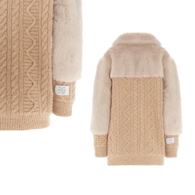 ◆◆VIP◆◆ STELLA MCCARTNEY FUR FREEFUR ニット ジャケット ◇◇VIP◇◇ STELLA MCCARTNEY FUR FREEFUR ニット ジャケット