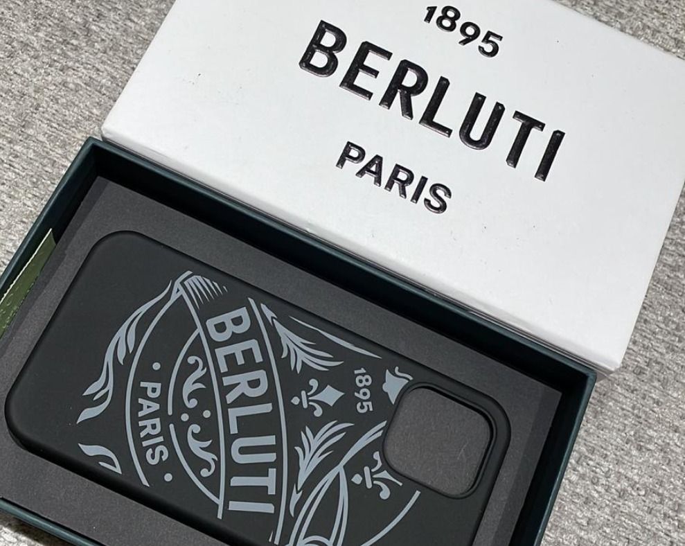 BERLUTI 】iPhone12 / 12 Pro シリコンケース (Berluti/iPhone