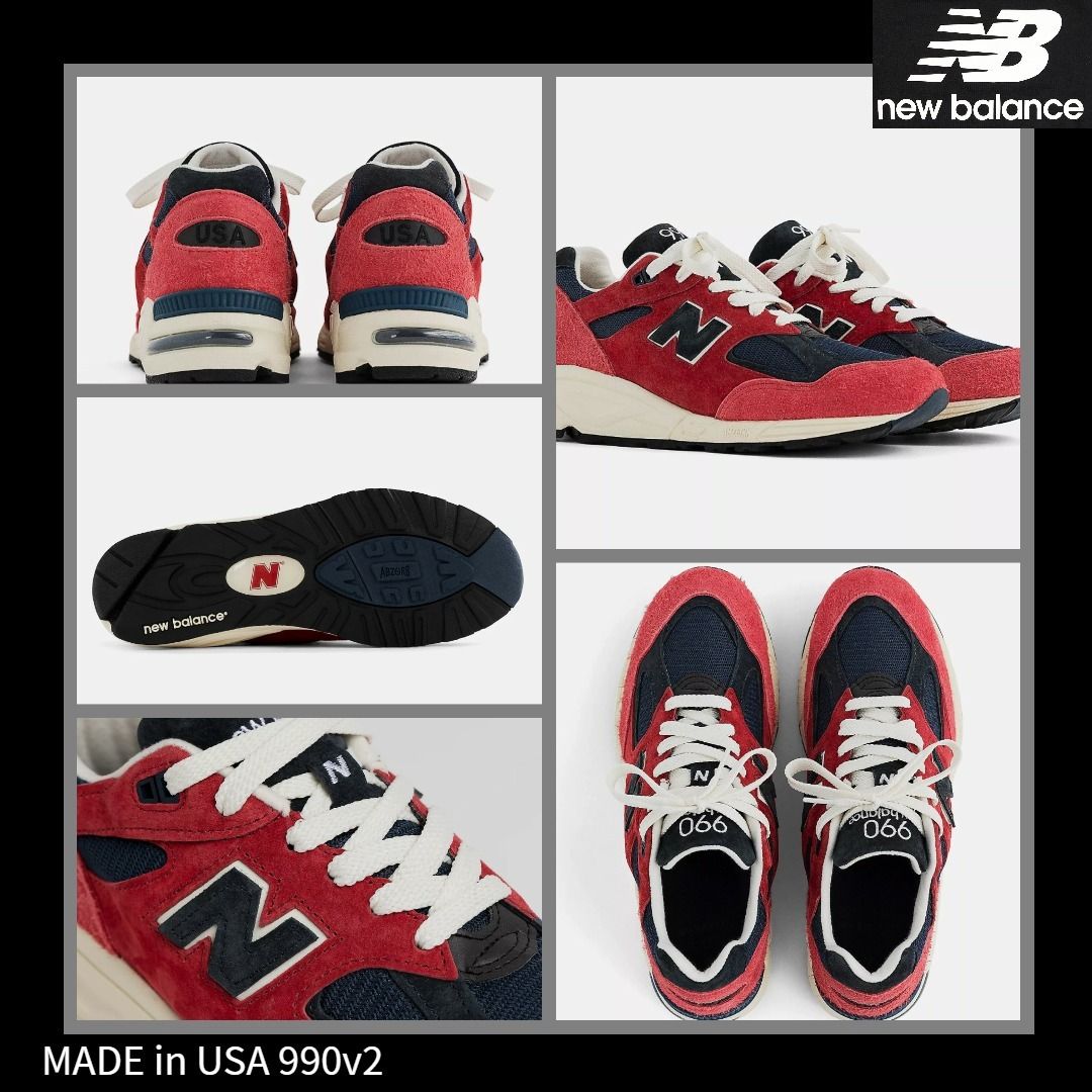 送料&関税込み New Balance MADE in USA 990v2 M990GB2 スエード 送料&関税込み New Balance MADE in USA 990v2 M990GB2 スエード