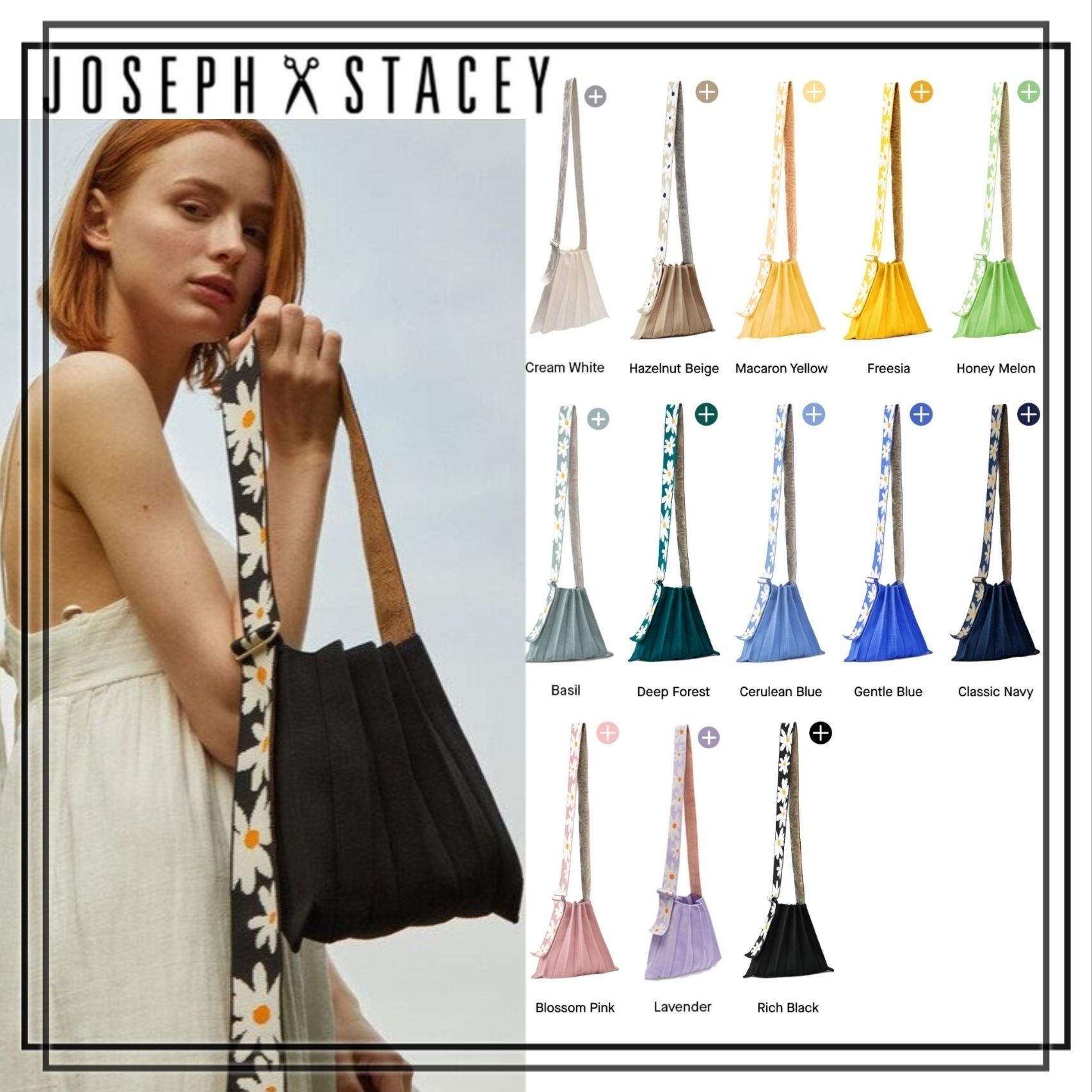 JOSEPH&STACEY】Lucky Pleats Knit Daisy Wing 全12色 韓国