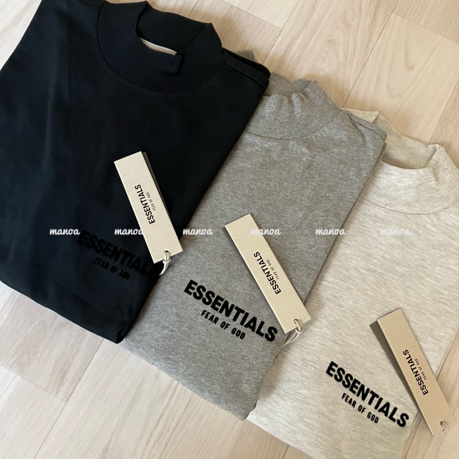FOG*ESSENTIALS*ロゴTシャツ ロンT バックプリント 長袖 (FEAR OF GOD
