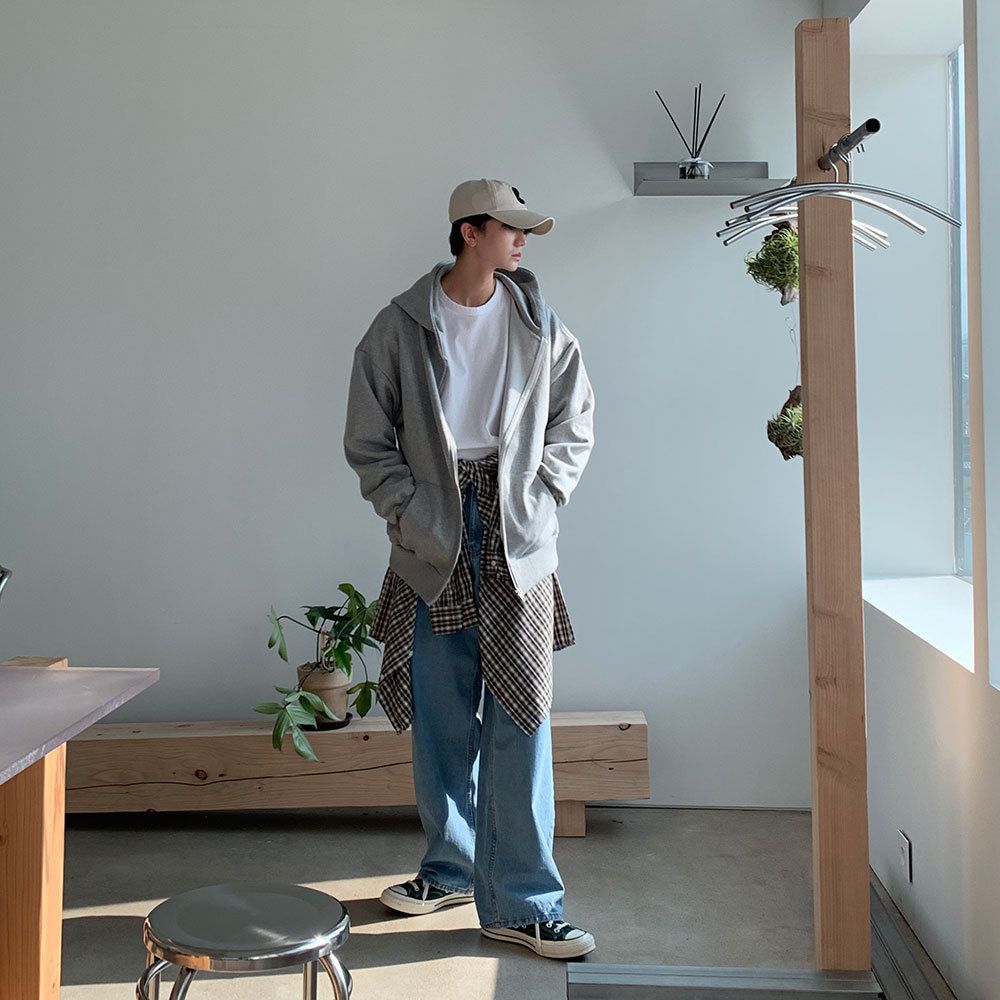 パーカー・フーディ ASCLO Never Big Hood Zip Up (4color) ASCLO Never Big Hood Zip Up (4color) (ASCLO/パーカー