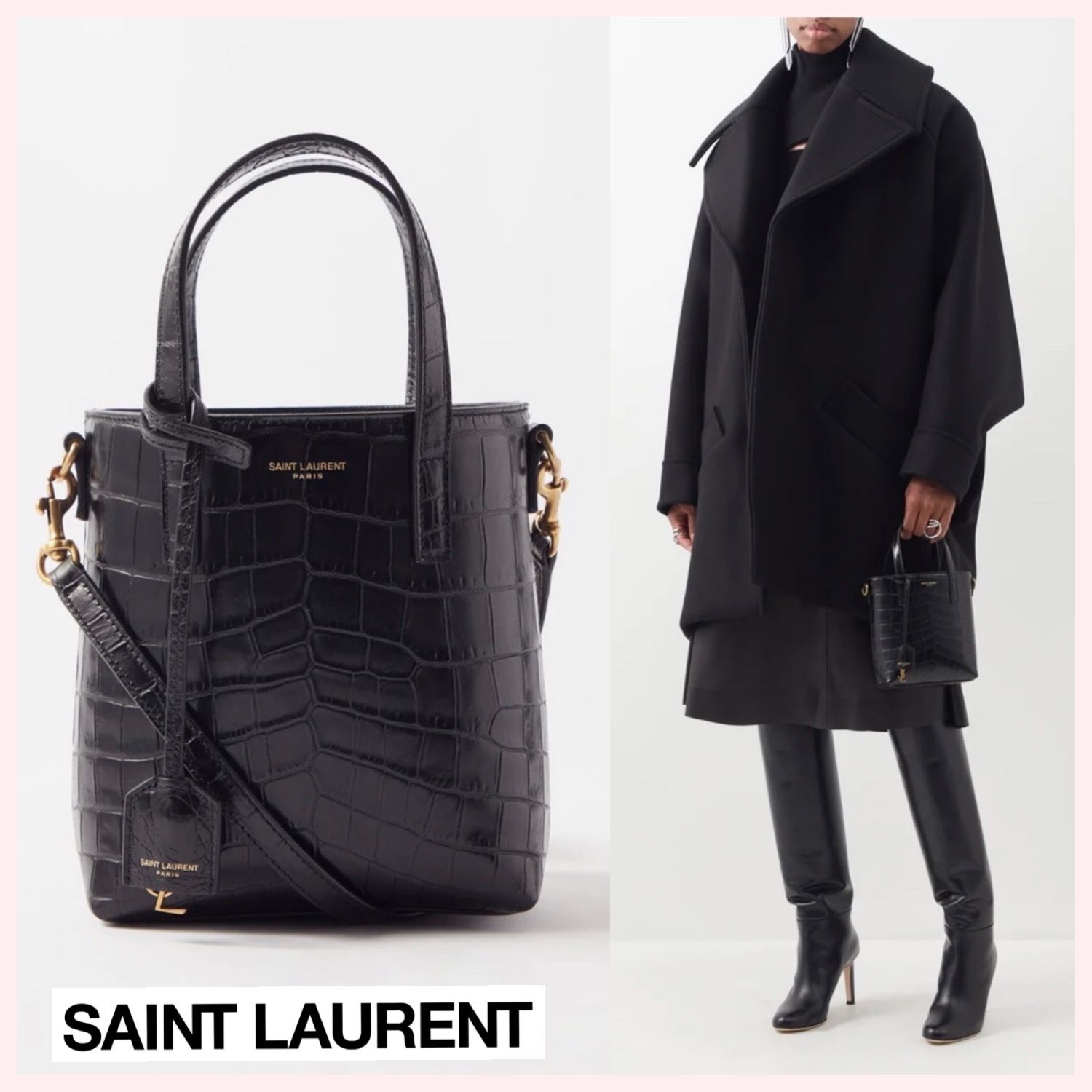 ★送料関税込★SAINT LAURENT トイ ミニトート ショルダーバッグ ☆SAINT LAURENT☆関税込♪NEW♪Paris ミニ トイショルダ-バッグ