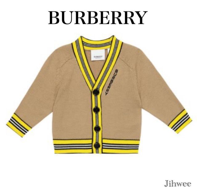 ☆BURBERRY KIDS☆Baby ウール カーディガン/M6-M24 (Burberry/ベビー ...