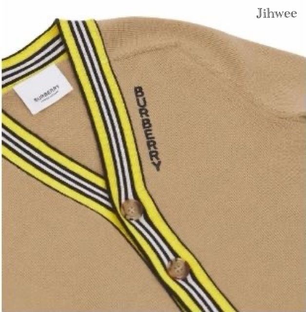 ☆BURBERRY KIDS☆Baby ウール カーディガン/M6-M24 (Burberry/ベビー ...