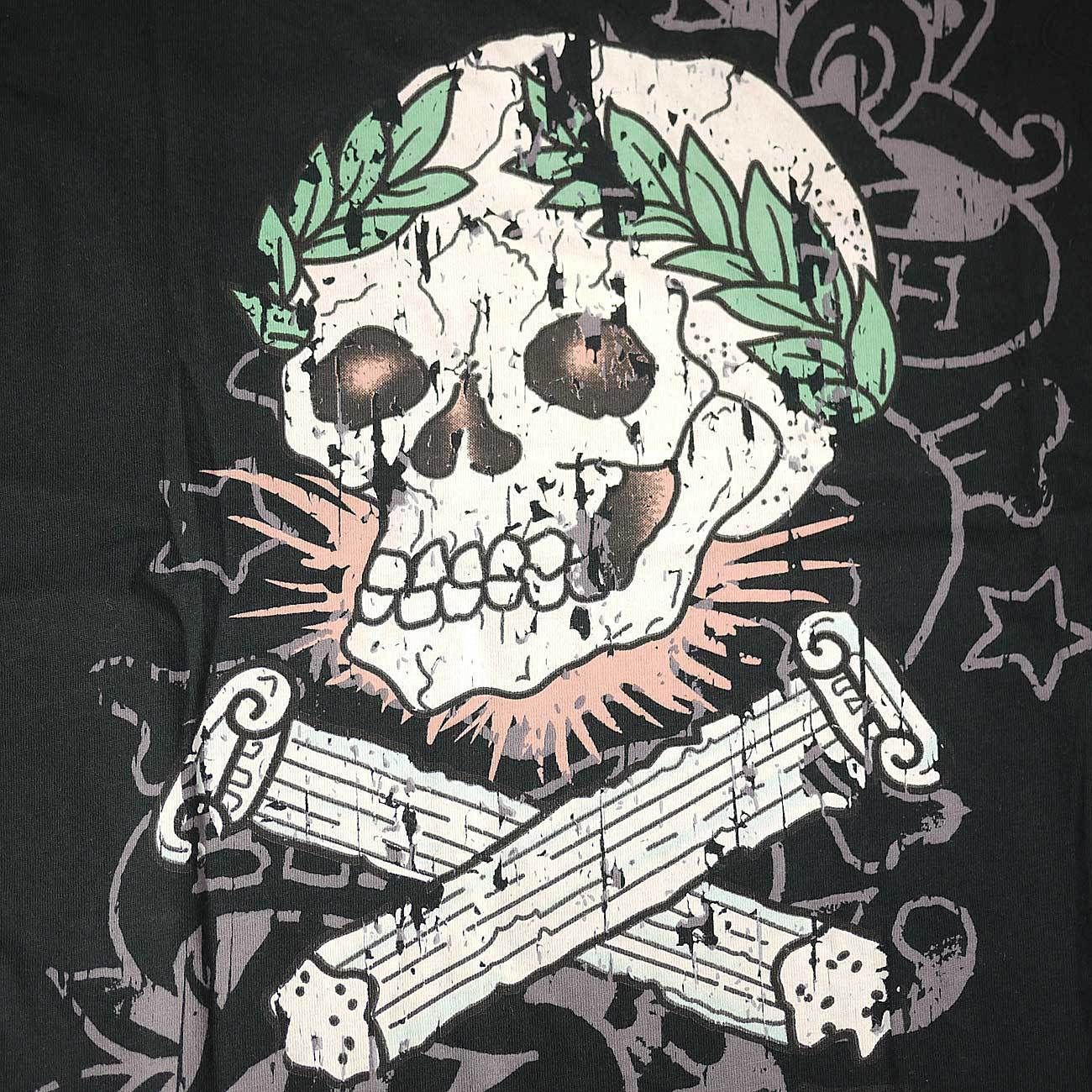半袖Tシャツ スタッズ ローマ 黒 エドハーディー 5240 半袖Tシャツ スタッズ ローマ 黒 エドハーディー 5240 (Ed Hardy