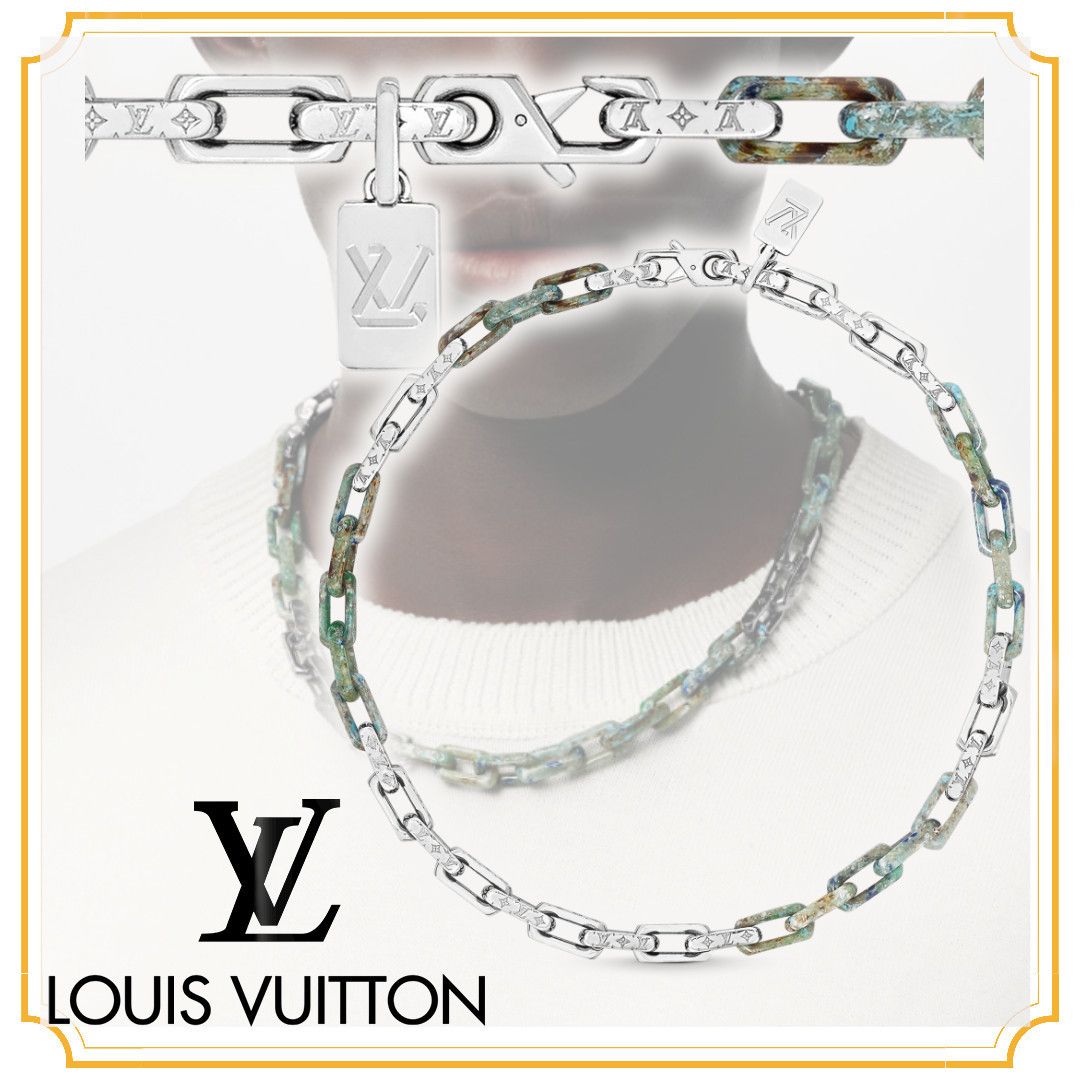 LV☆ネックレス コリエ・モノグラム チェーン M00732 equaljustice.wy.gov