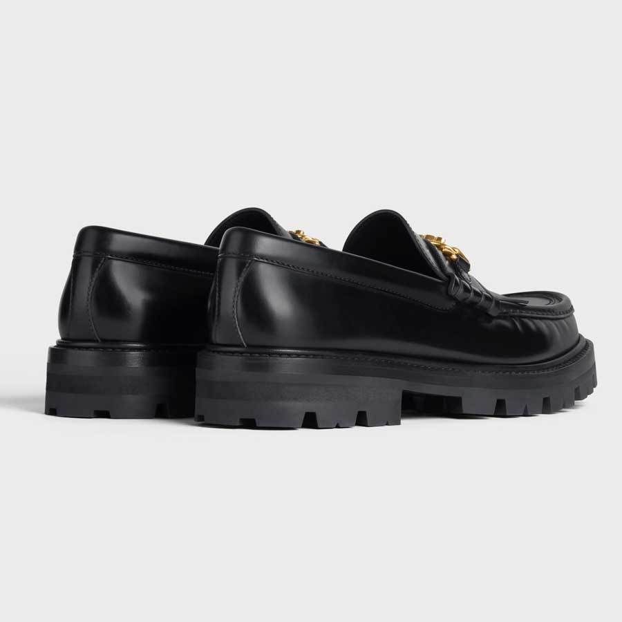 CELINE トリオンフチェーン付き マーガレット ローファー (CELINE ...
