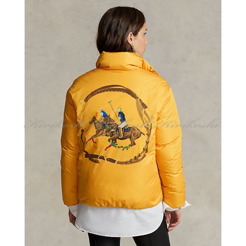 ◆Ralph Lauren22PF◆耐水性ダブルポニー ダウンジャケット◆ ◇Ralph Lauren22PF◇耐水性ダブルポニー ダウンジャケット