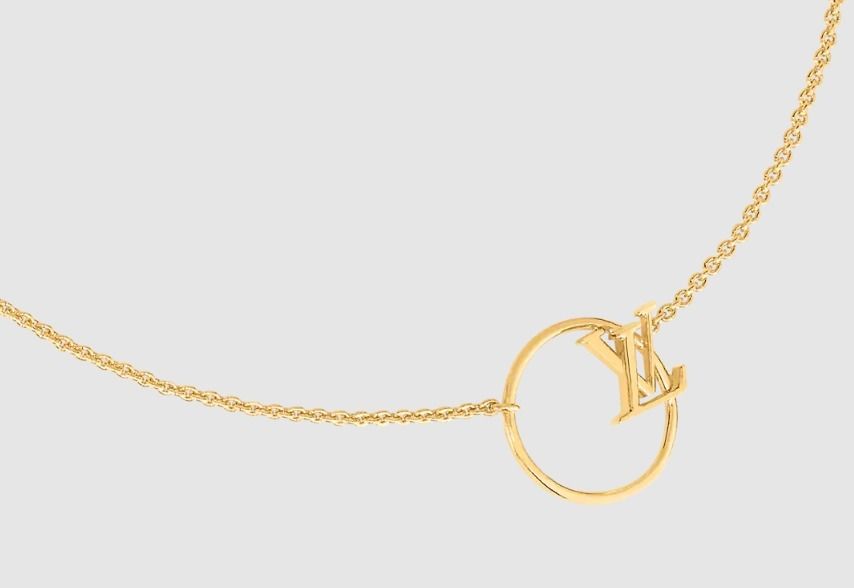 ヴィトン シンプル ネックレス ロゴ アクセサリー ギフト (Louis