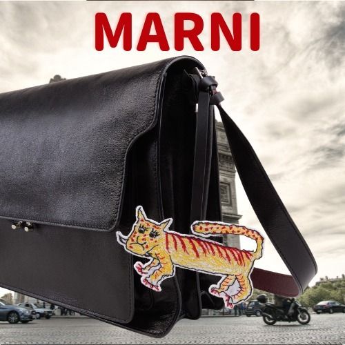素晴らしい価格 【pungpung様用】MARNI ソフトトランクバッグ ブラック