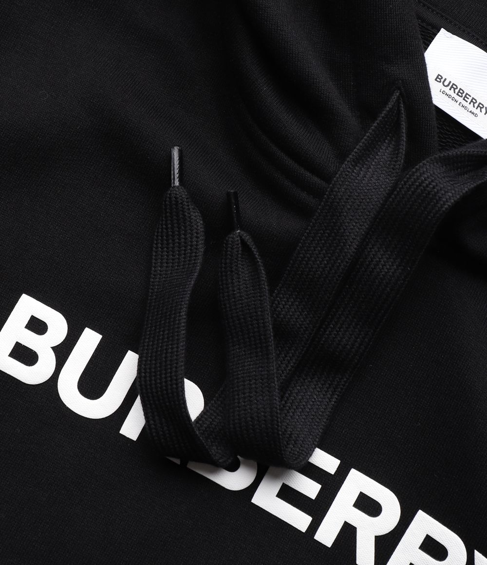 関税負担なし☆Burberry ロゴプリント コットンフーディー 関税負担なし☆Burberry ロゴプリント コットンフーディー