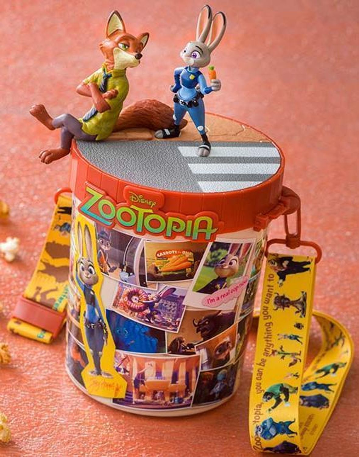 ズートピアのポップコーンバケット 東京ディズニーランド Disney 容器 ストッカー Buyma