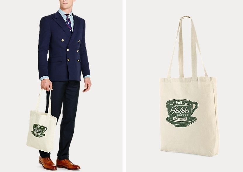 Polo Ralph Lauren☆Ralph's Coffee Tote Bag☆エコバック