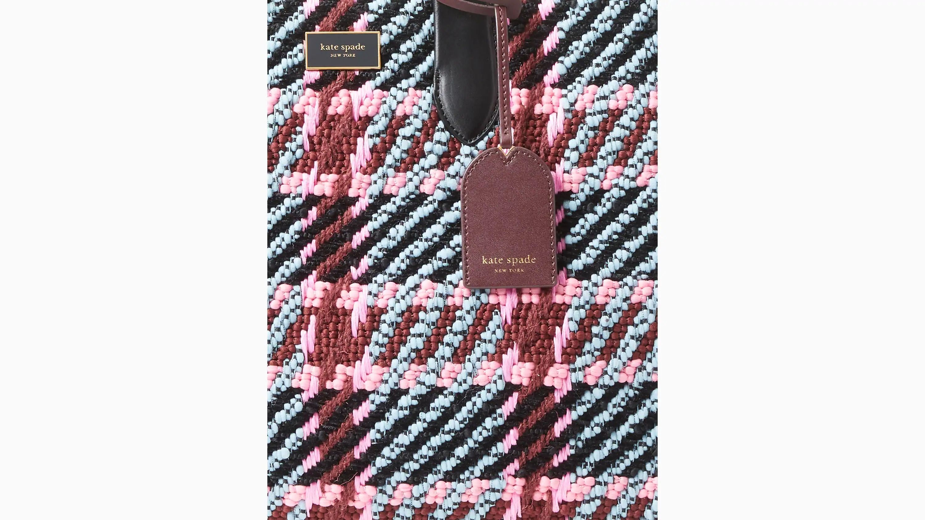 ケイトスペード ♤ マンハッタン チェック ラージ トート (kate spade ...