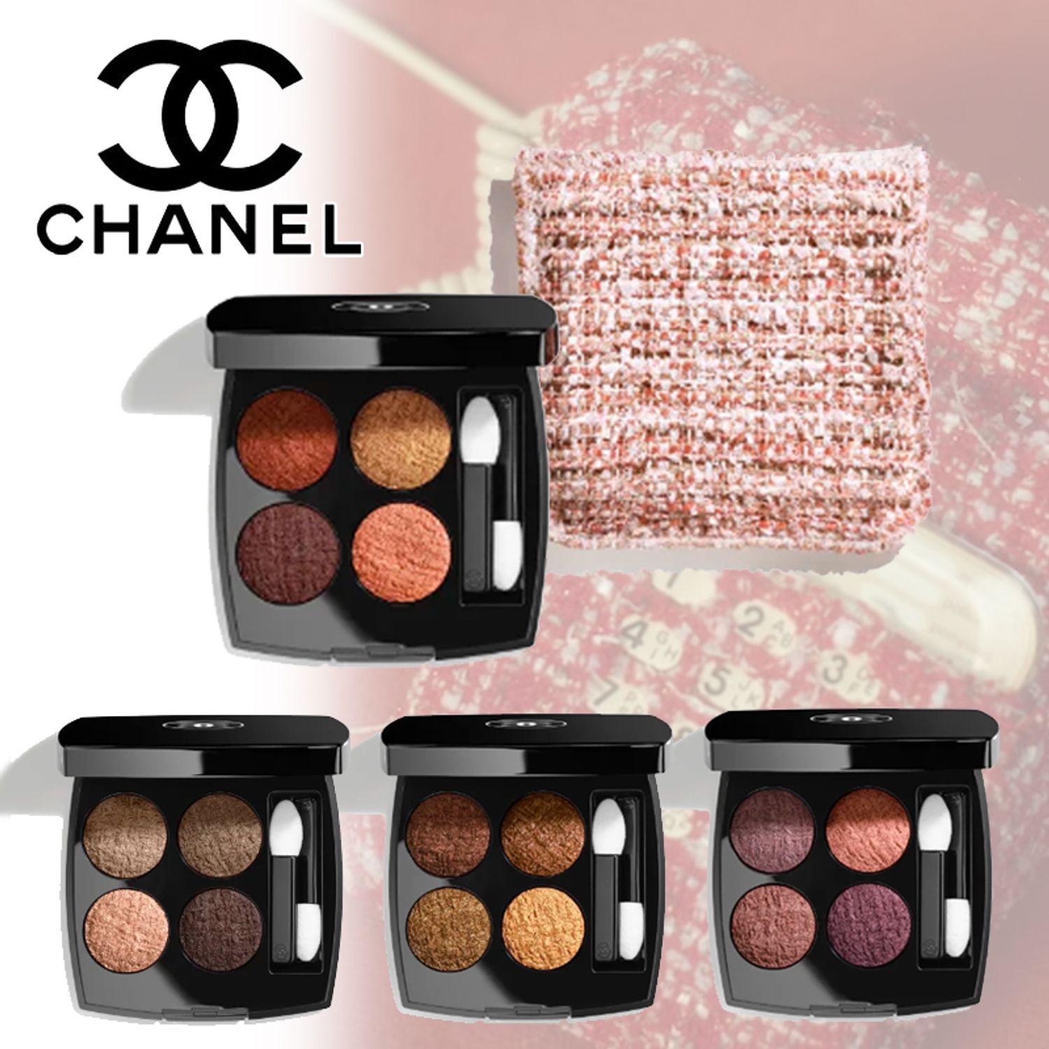 ◇限定◇【CHANEL】レ キャトル オンブル ツイード アイシャドウ 