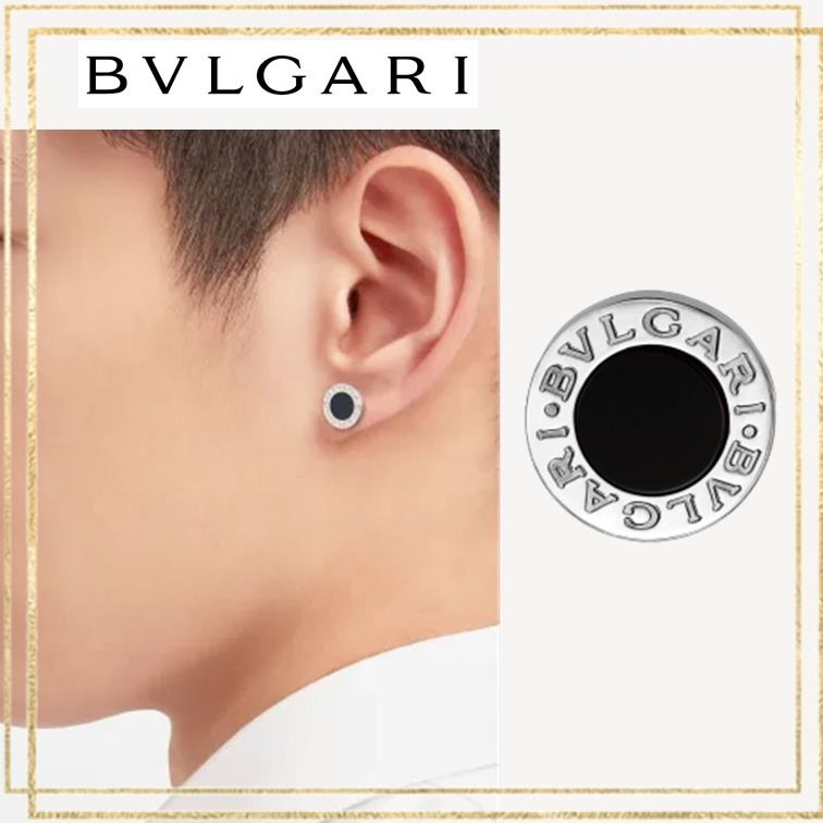 ブルガリ BVLGARI ブルガリブルガリ シングル ピアス オニキス